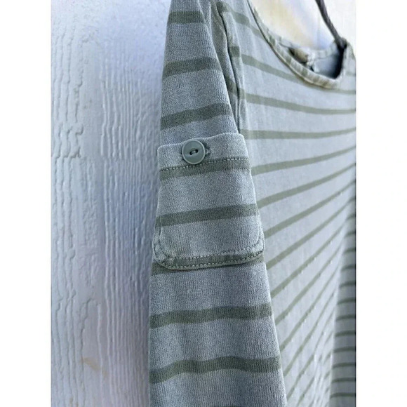 Vineyard Vines Women’s Garment-Dyed Striped Long-Sleeve Knit Dress Size XS - Picture 2 of 7